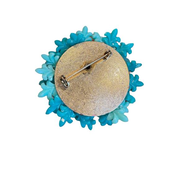 Hong Kong Vintage Cha Cha Style Acrylic Brooch - Picture 2 of 2